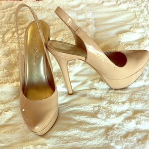 Jessica Simpson stiletto sling-back heels - 8.5
